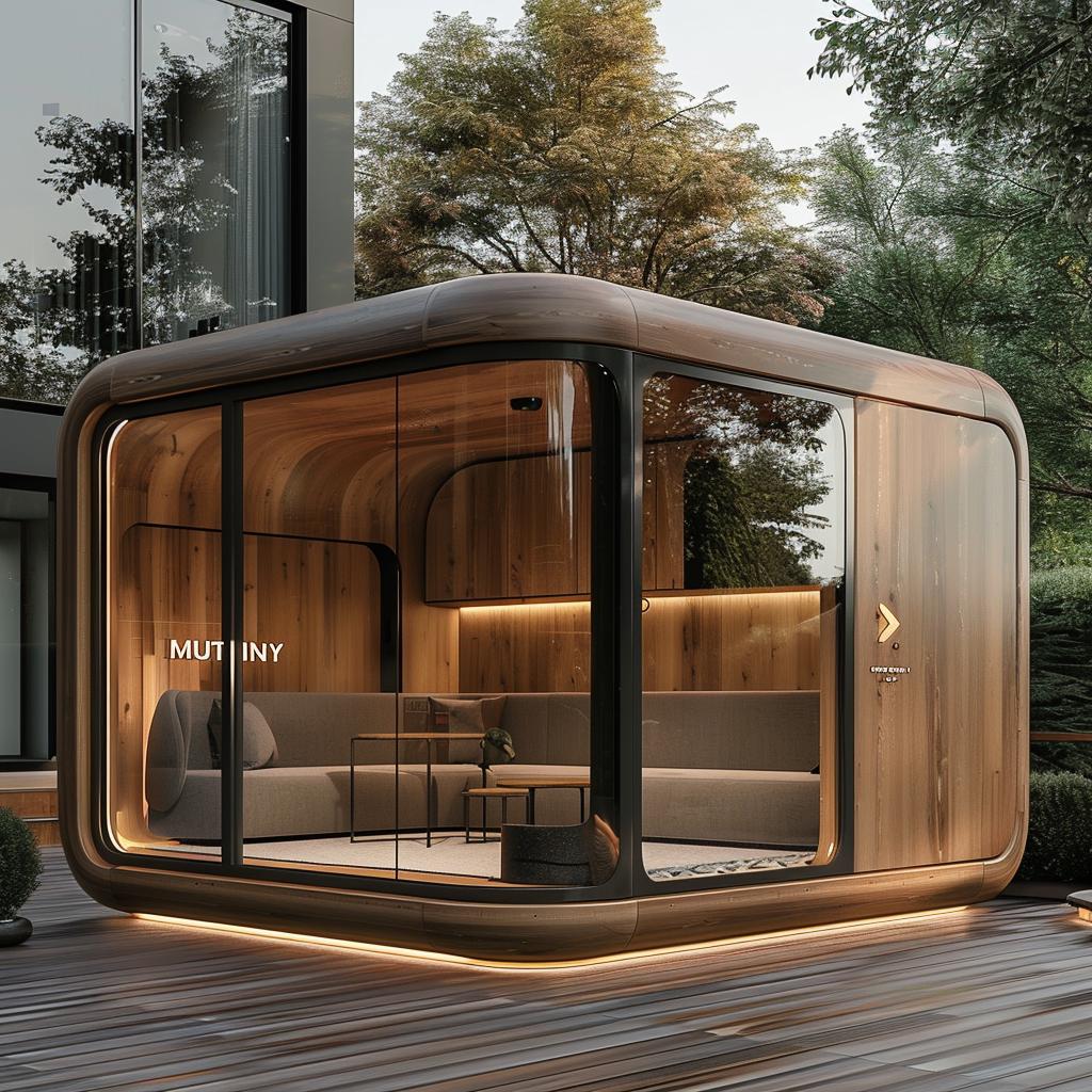Timber cabin house