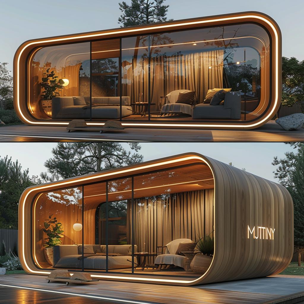 Willow cabin house