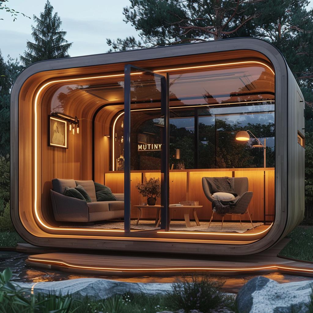 Beech cabin house