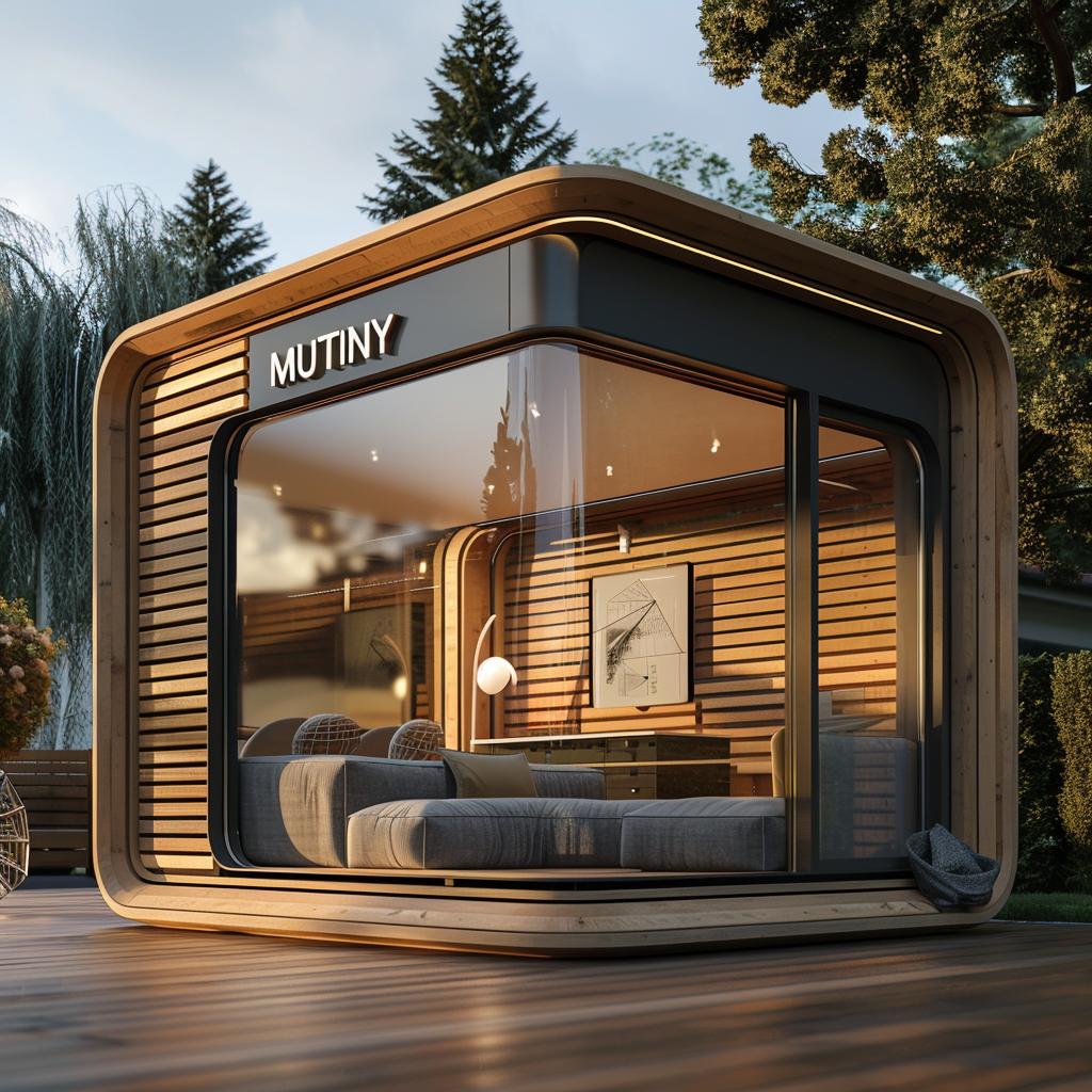 Olive cabin house