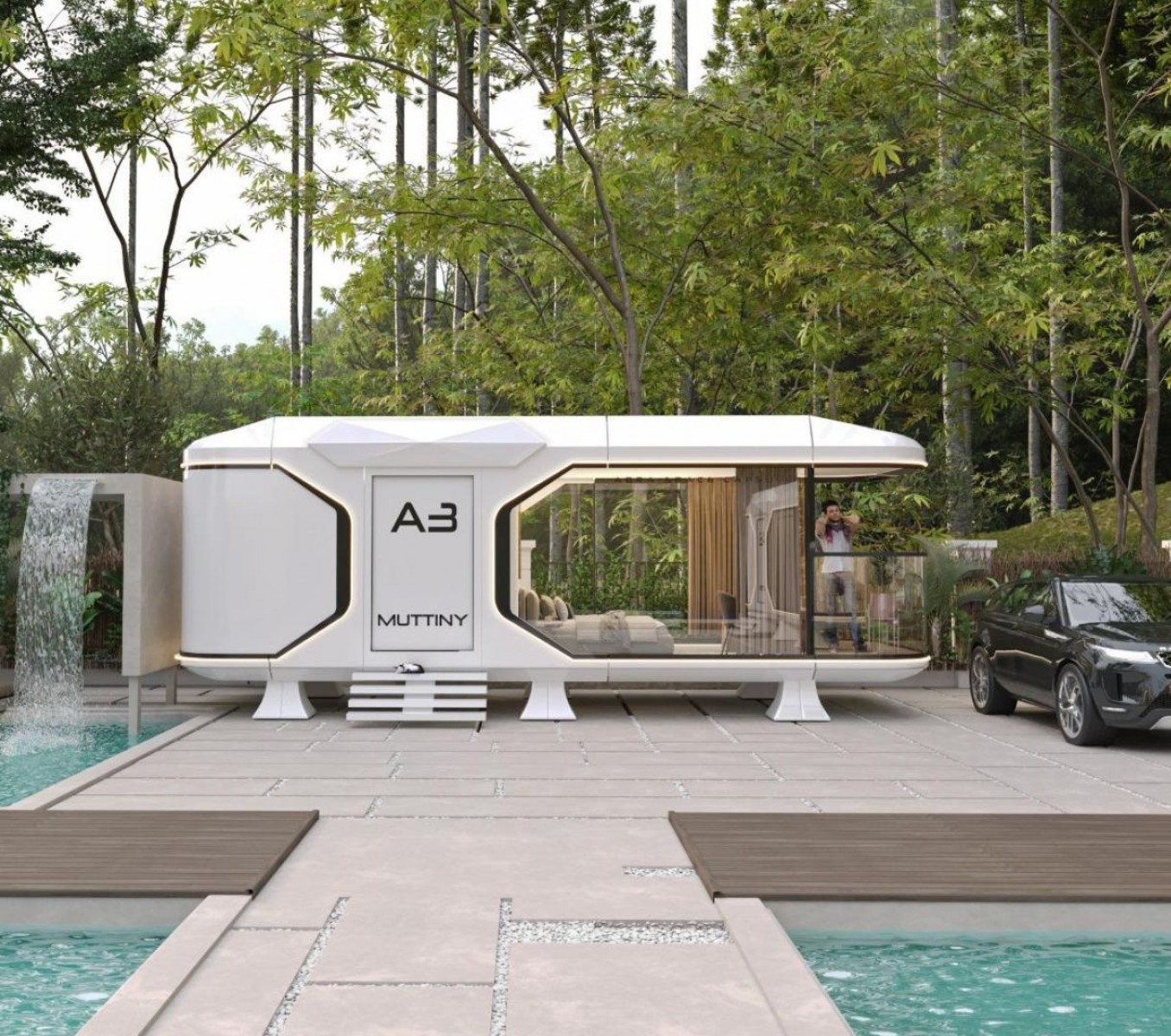 Ceto Three capsule house
