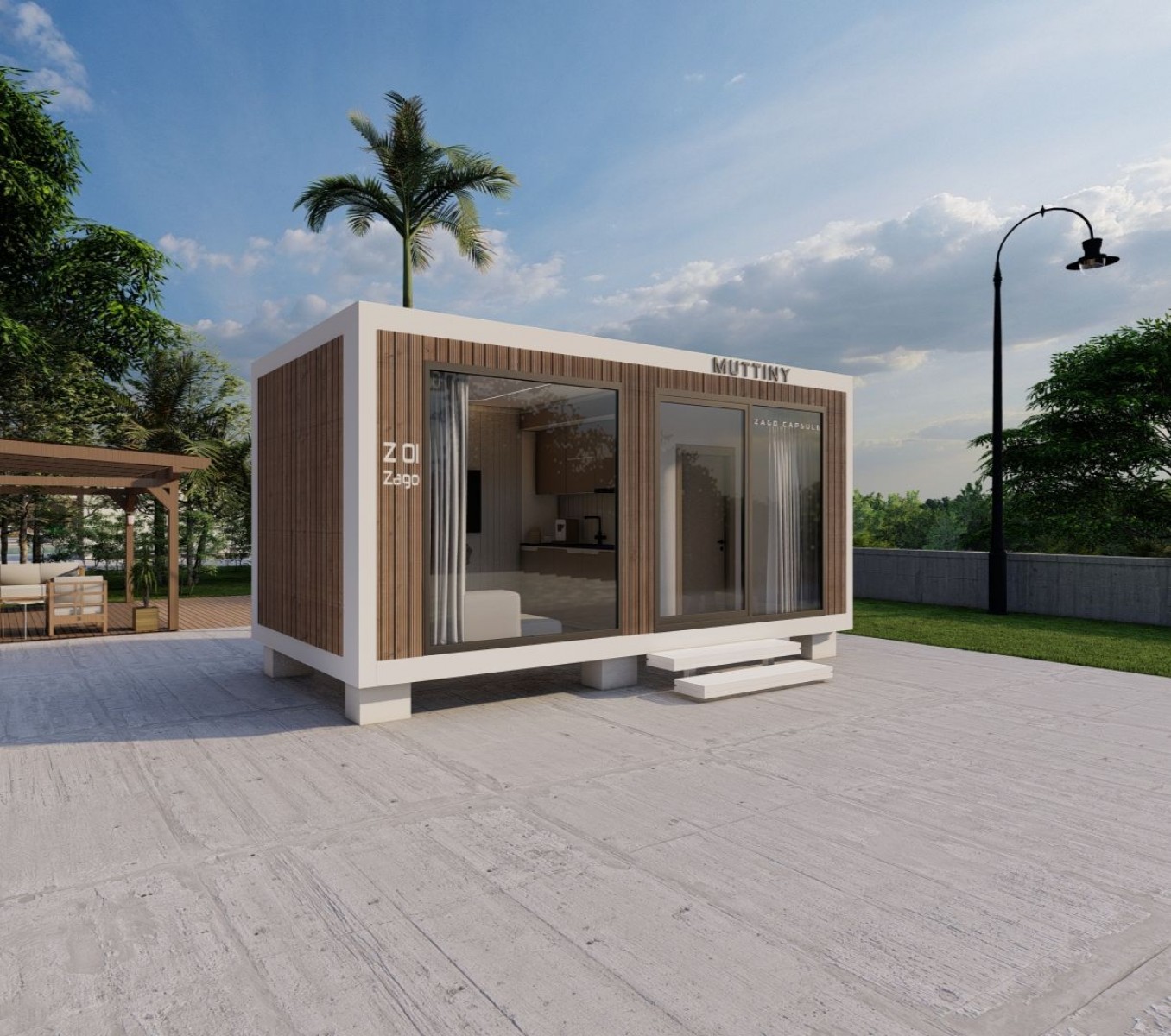 Zago Three modular house