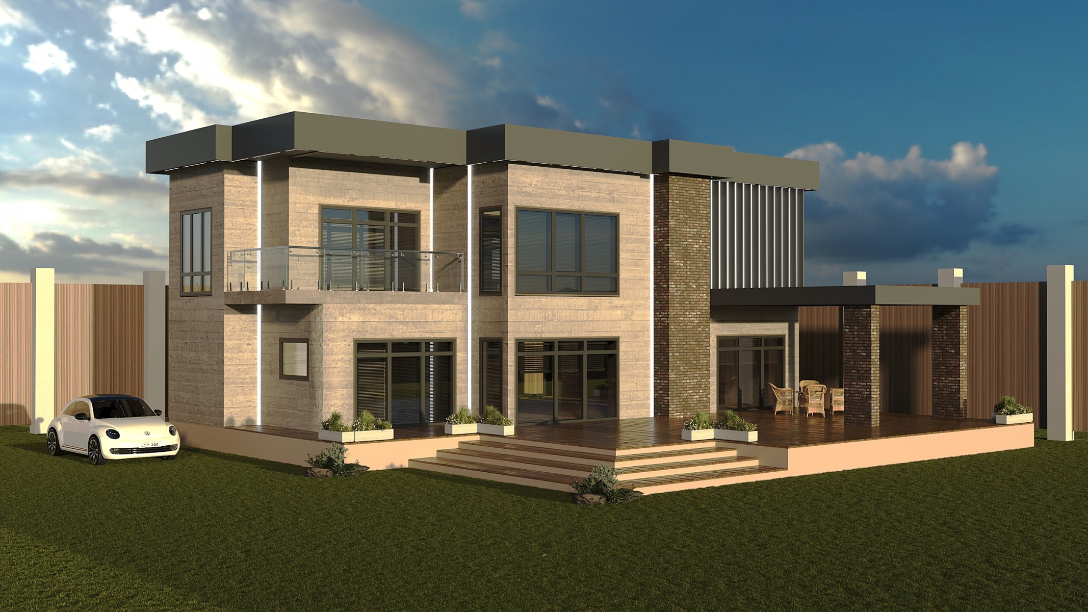 Katana steel house
