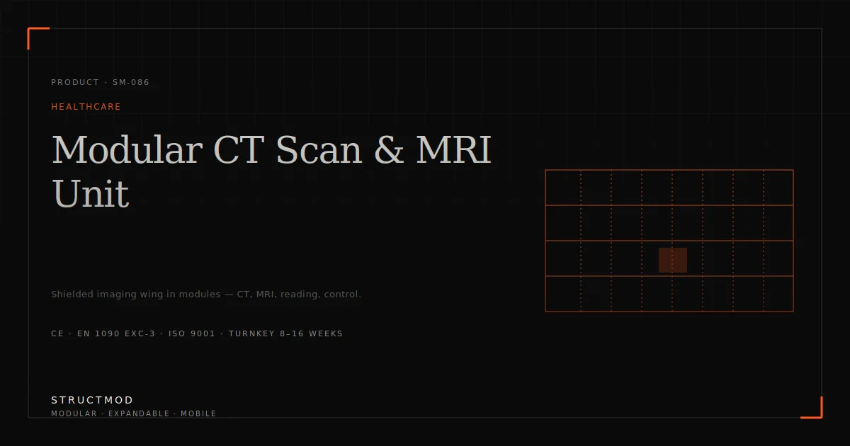 Modular Ct Modular CT Scan & MRI Unit — Expert Radiology | structmod